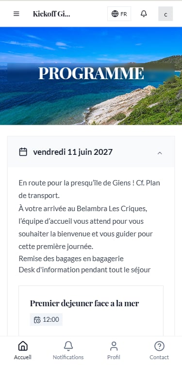 Écran 2 de l'application Mondes Pluriels